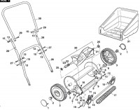 Qualcast F 016 L80 719 FOLBATE EASY 300 Lawnmower FOLBATEEASY300 Spare Parts